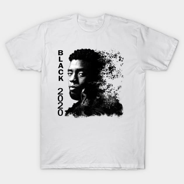 Chadwick Boseman T-Shirt by AndreyG